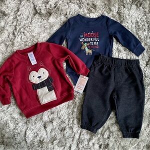 Carter’s NWT Baby 3 piece Matching Set Size 6 Months